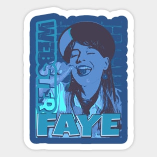 Faye Webster haha Sticker